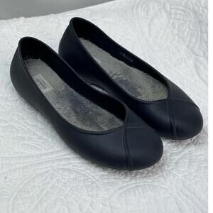 Crocs Women's Size 10 Black Dual Comfort Vacation Summer Beach Pool Shoes